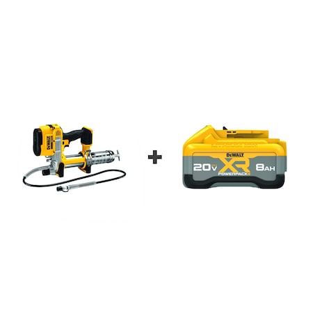Dewalt Cordless Grease Gun 20V/Bonus 20V MAX DCGG571B/DCB2108