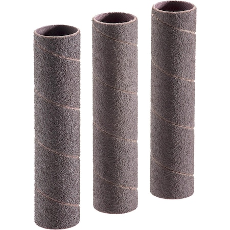 Woodstock 1" Dia. x 4-1/4" A/O Hard Sanding Sleeve, 60 Grit, 3PK D2683