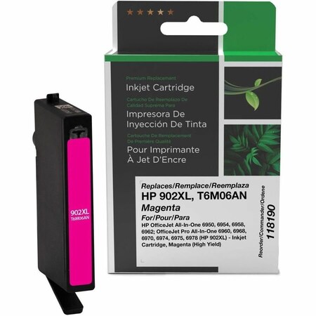 Clover Imaging Group Imaging Remanufactured High Yield Magenta Ink Cartridge 118190