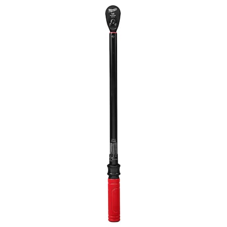 Milwaukee Tool Torque Wrench, 23 53/64 in L, Black; Red 48-22-9203