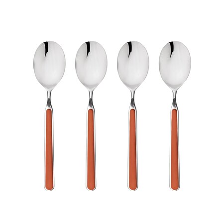 Mepra Fantasia American Coffee Spoon Set - 4 Pcs. - Rust 10R644426