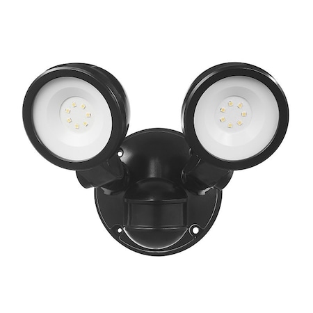 Globe Electric globe Security Flood Light, LED Lamp, Bright White, 1000 Lumens, 4000 K Color Temp 17000200