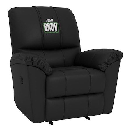 Dreamseat Rocker Recliner with AEW Will Osprey Bruv Logo XZ52031CDRRBLK-PSAEW0011