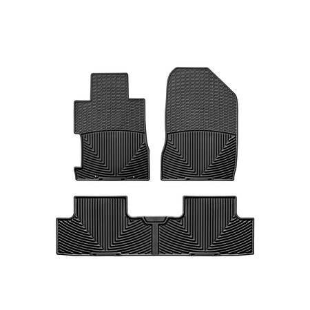 Weathertech Black, Front and Rear All Weather Floor Mats WTHB065197