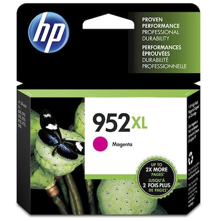 Hp 952XL (L0S64AN) High Yield Magenta Original Ink Cartridge (1,450 Yield) L0S64AN