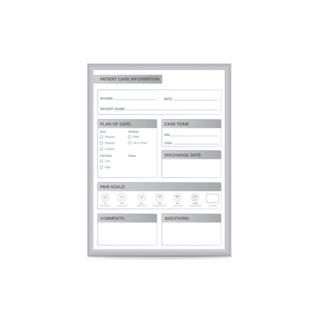 Roomfactory Patient Room Whiteboard, 3 x 2 ft. RO3490062