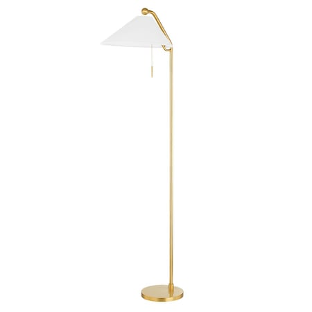 Mitzi Aisa 1 Light Floor Lamp 29.5 In. Aged Brass HL647401-AGB