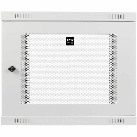 Eaton Tripp Lite Series SmartRack 9U Low-Profile Switch-Depth-Plus Wall-Mount Mini Rack Enclosure, White SRW9UDPW