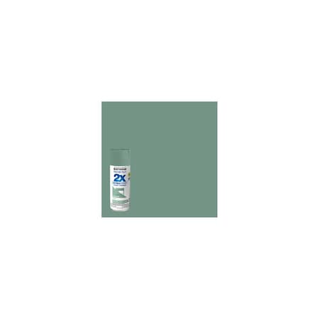 Rust-Oleum Painter's Touch 2X Ultra Cover Satin Spray Paint, Eucalyptus, 12-oz. 383201
