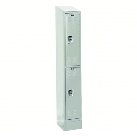 Hallowell Locker, 12 in W, 12 in D, 78 in H URB1228-2ASB-PL