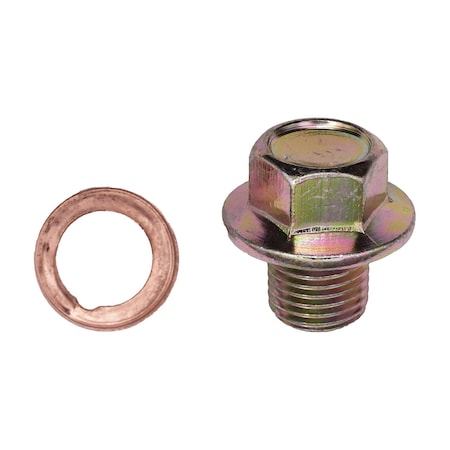 Auveco Nissan Oil Drain Plug with Gasket, 2PK 21293