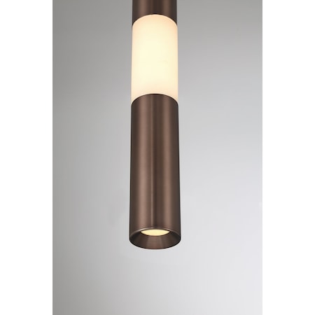 Euf Ronda, Pendant, 16", Harlow Bronze, Alabaster 50127-016