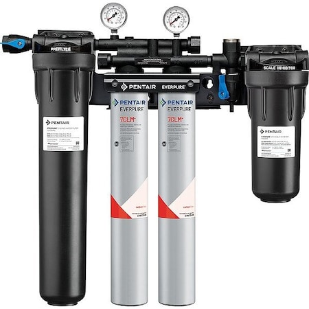 Pentair Everpure Water Filtration System, 3/4 in, FNPT EV977132 -75