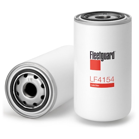 Fleetguard Oil Filter, 6.875 in L, Spin-On LF4154