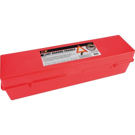 Performance Tool Fluorescent Orange Emergency Warning Triangle, 3PK W1498