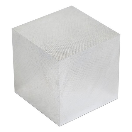 Zoro Select Blank, Stainless Steel, 304, 3 x 3 x 3 In SB-0304-3000-03-03