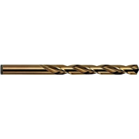 Irwin Jobber Drill Bit, 932 in Dia, 414 in OAL, Spiral Flute, 932 in Dia Shank, Cylinder Shank 63118