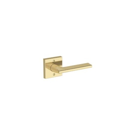 Baldwin Residential Door Levers Half Dummy Reversible Non-Lacquered Brass HDANACSR031