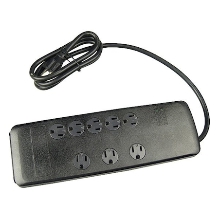 Southwire SurgeProtector, Black, 6-1/4in, 8Outlets 41618