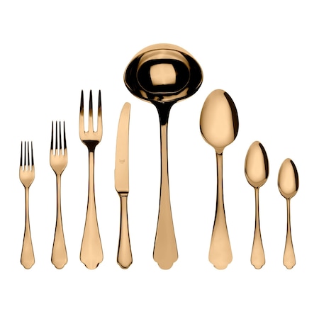 Mepra Dolce Vita Flatware Set - 43 Pieces - Gold 106422043O