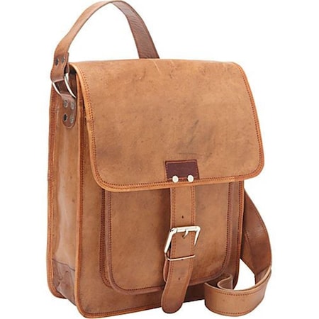 Sharo Retro One Strap Close Messenger Bag B-1000