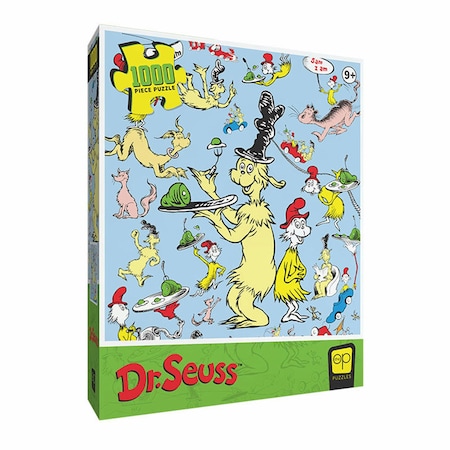 Usaopoly Dr. Seuss "Green Eggs And Ham" 1,000 Piece Puzzle PZ154-921