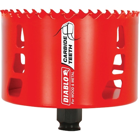 Diablo 4-1/8'' Carbide-Tipped Hole Saw DHS4125CT