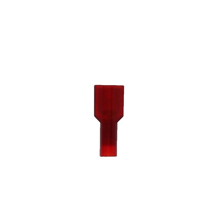 Install Bay 22-18 Gauge 3M Red Nylon Female .250 Quick Disconnect, 100-Pack 3MRNFD250F