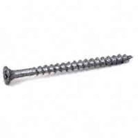 Pro-Fit Deck Screw, #8 x 3 in, Steel, Flat Head, Phillips Drive 282178