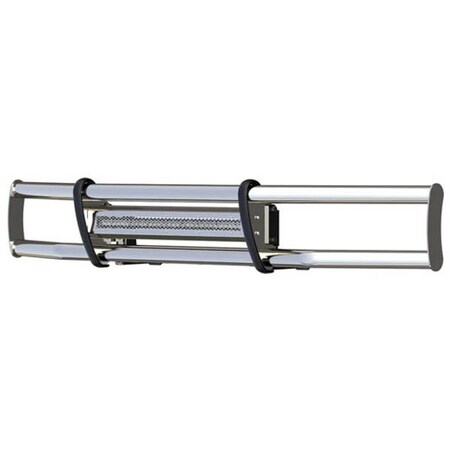 Replacement For International Lt625 Year 2018 Milestone Polished Stainless Steel Bumper Guard W/30I