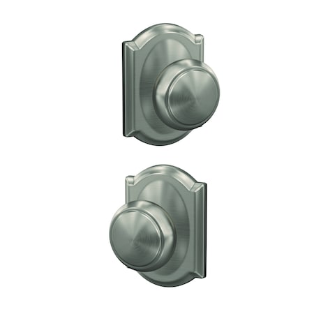 Schlage Residential Schlage Custom Andover Knob with Camelot Rose Passage and Privacy Lock with 16600 Latch and FC21AND619CAM