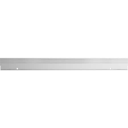 Deflecto Mounting Bar for Storage Box, Organizer Canister, Aluminum, 40 lb Load Capacity 22773CR