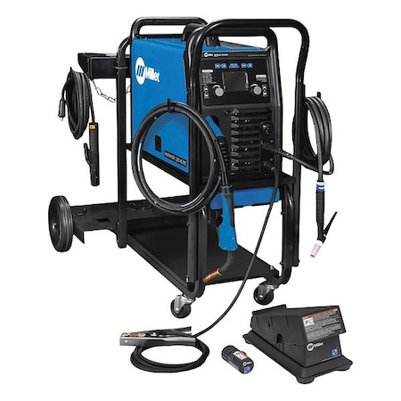 Miller Electric Multiprocess Welder, Multimatic 220 AC/DC, Phase Single-Phase , 120/240V AC 951000104