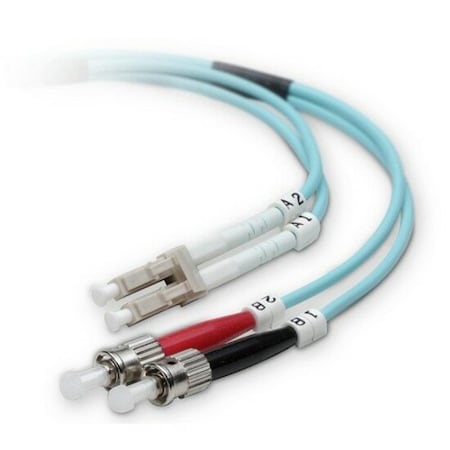 Belkin Cable, Fiber, Lc/St, 20M, Lo Mmd, Aqua, 10Gb, 50/125 F2F402L0-20M-G