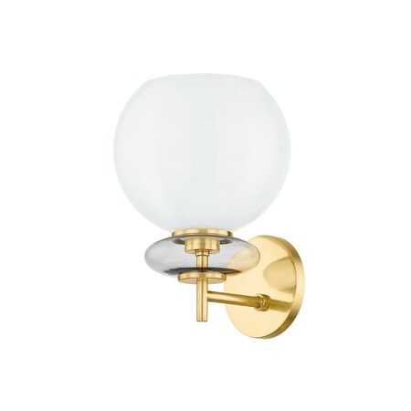 Mitzi Alexia 1 Light Wall Sconce 7.75 In. Aged Brass H909101-AGB