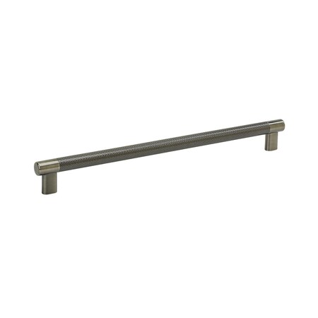 Amerock Bronx 12-5/8 in 320 mm Center-to-Center Gunmetal Cabinet Pull BP36561GM