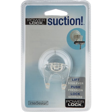 Idesign Power Lock Suction Shower Razor Holder 51220