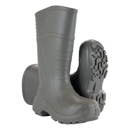 Honeywell Servus Rubber Boot, 9D, Knee, Olive, PR 500152 090