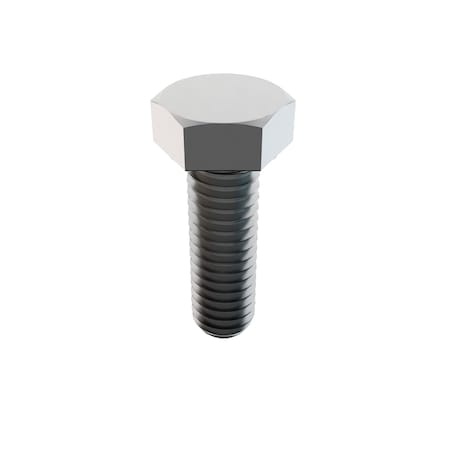 Zoro Select Not Graded, 5/16"-18 Sealing Hex Head Cap Screw, Plain Stainless Steel, 1 in L 31-SH-31C-100