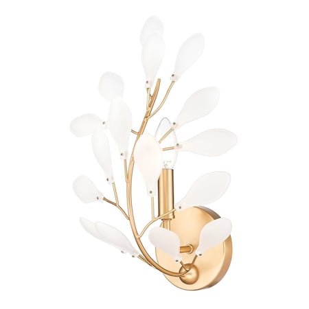 Z-Lite Claudine Modern Gold 1 Light Wall Sconce 353-1S-MGLD