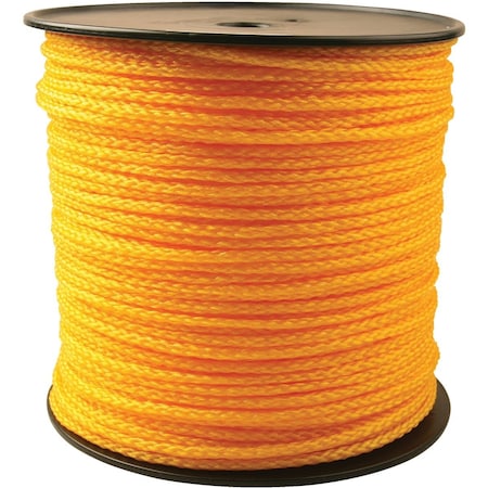 Do It Best 1/4''x1000 ' Yellow Braided Polypropylene Rope 707113