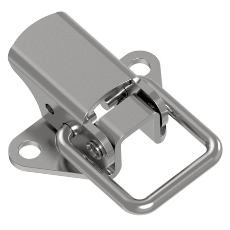 Southco Toggle Style Draw Latch, Small Size, Exposed Mount, Steel, Zinc Plate, Bright chromate TL-20-106-07