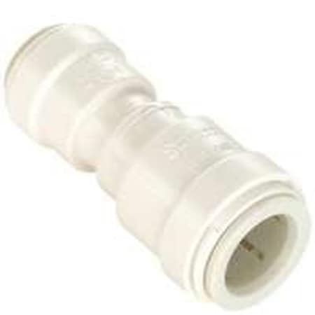 Watts Tube Coupling, 1/2 x 3/8 in, Plastic, 250 psi Pressure 3515R-1008/P-602