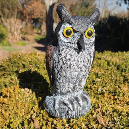 Dalen Natural Enemy Scarecrow 10.6'' Baby Owl Pest Deterrent Decoy OWB-8