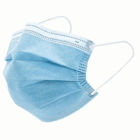 Jorgensen Laboratories Surgical Procedure Mask w/ Ear Loops, 3-Ply, 600PK J0733