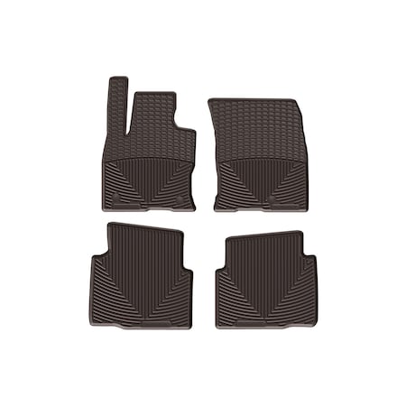 Weathertech Cocoa, Front and Rear All Weather Floor Mats W531CO-W532CO