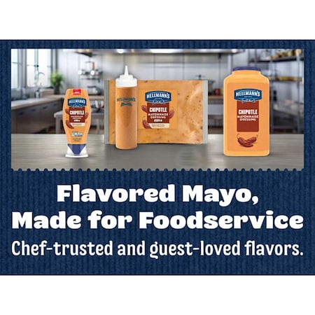 Hellmanns Chipotle Mayonnaise, 24 Ounce, 12PK 64927631