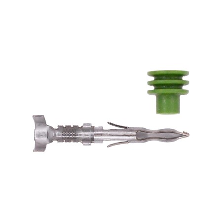 Auveco Weather Pack Male Terminal with Cable Seal 20-18 Gauge, 25PK 14153