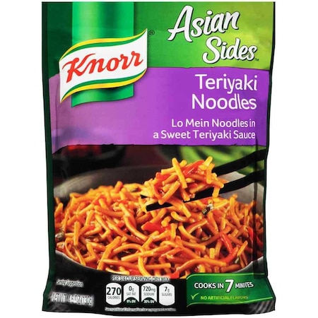 Knorr Professional Knorr Asian Sides Teriyaki Noodles Side Meal, 4.6 Ounce, 8PK 59362