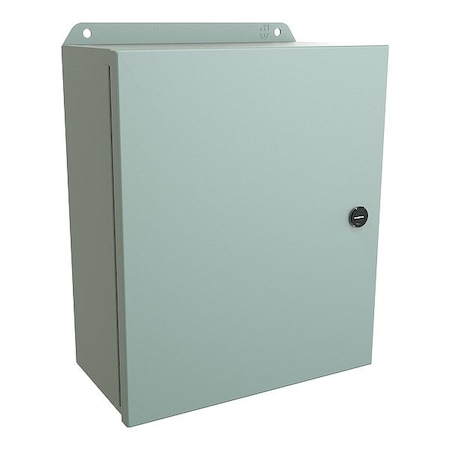 Hammond Latches Electrical Enclosure, 12 in H, 5 in D, 10 in W, 12, 13, 3R, 4, Steel EJ12105